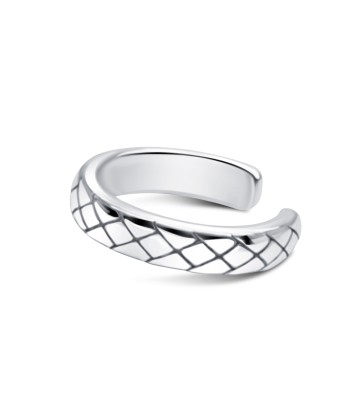 Plain Pattern Silver Ear Cuff EC-1336